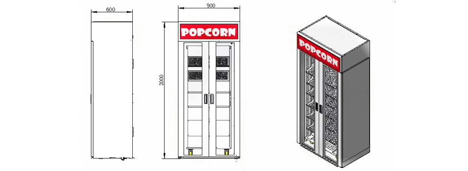 Vitrine Popconr