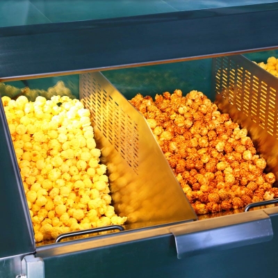 Popcorn Staging Cabinet